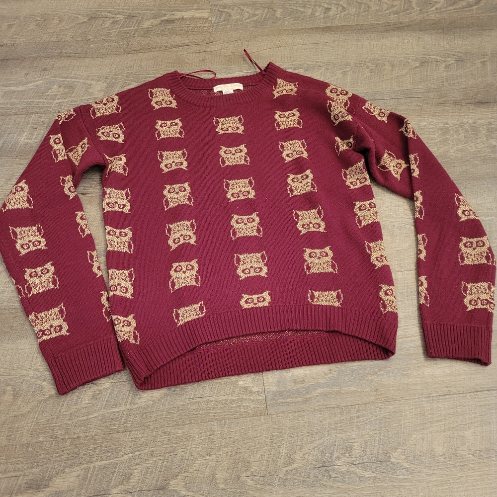 Love by design owl sweater